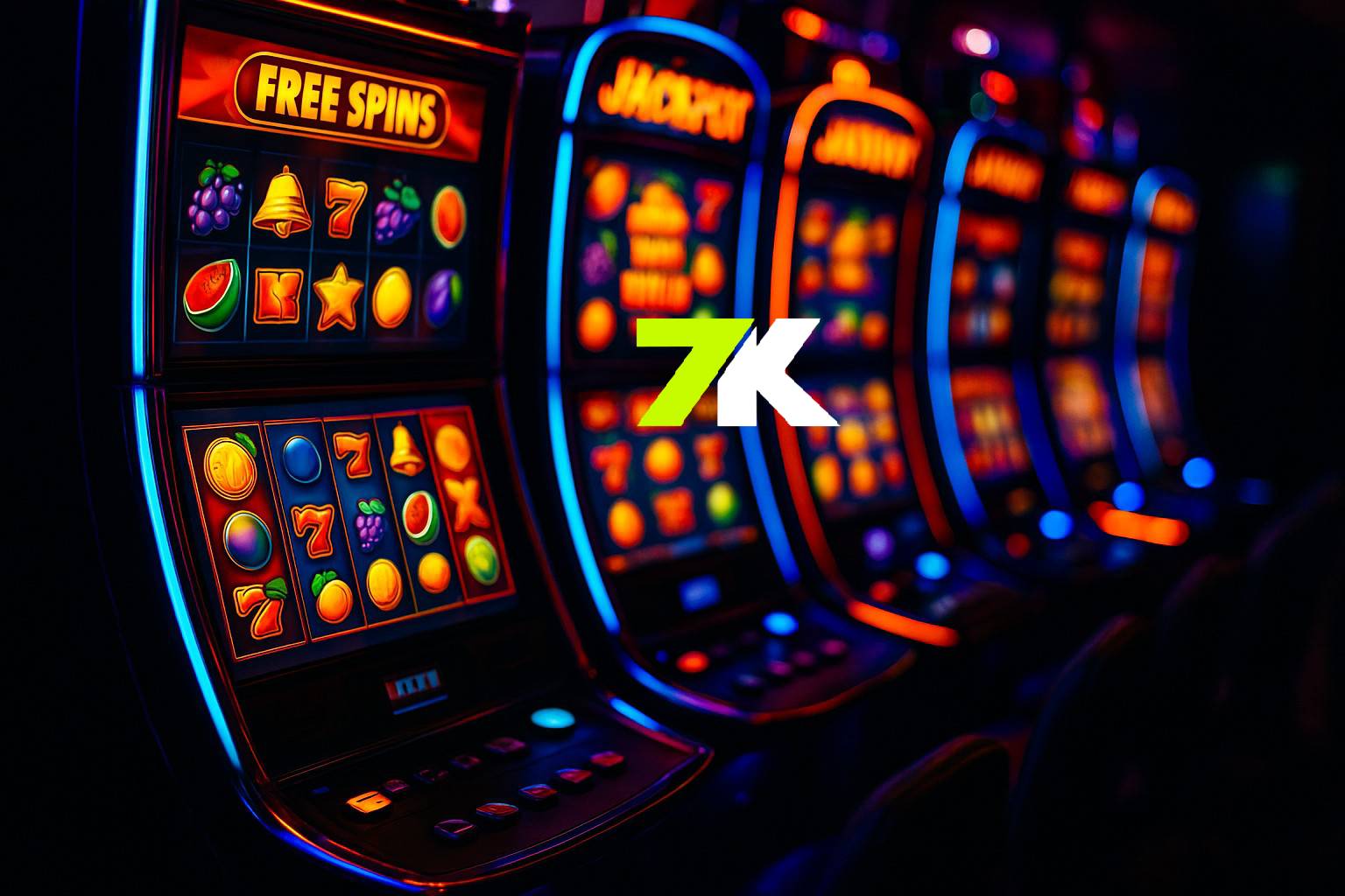 Diversos jogos de caça-níqueis